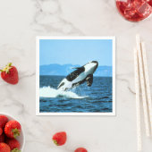 Serviette En Papier Baleine tueuse (En situation)