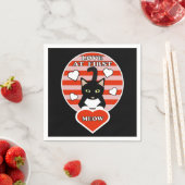 Serviette En Papier Balise cadeau (En situation)