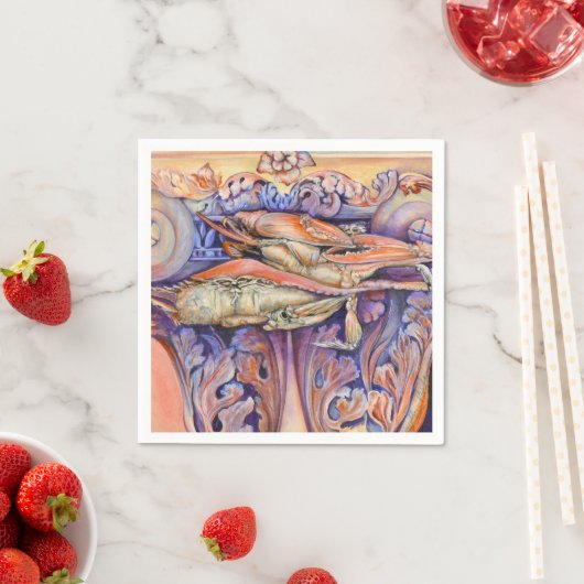 Serviette En Papier Balise de lecture Spike and Curly (En situation)