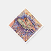 Serviette En Papier Balise de lecture Spike and Curly (Coin)