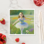 Serviette En Papier Ballerina (En situation)