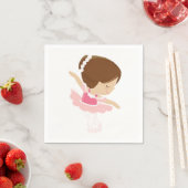 Serviette En Papier Ballerina (En situation)