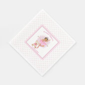 Serviette En Papier Ballerina Baby Pink (Coin)