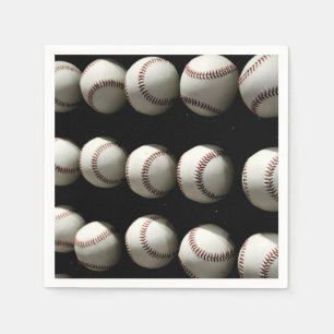 Serviette En Papier Balles de baseball