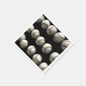 Serviette En Papier Balles de baseball (Coin)