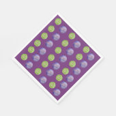 Serviette En Papier Balles de Décor de Noël du Nouvel An (Coin)