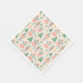 Serviette En Papier Ballet et fées de craquelins sur Arrière - plan de (Coin)