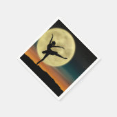 Serviette En Papier Ballet Lune (Coin)