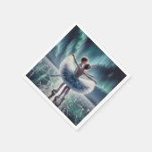 Serviette En Papier Ballet sur glace Aurora (Coin)