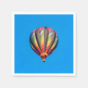 Serviette En Papier Ballon à air chaud