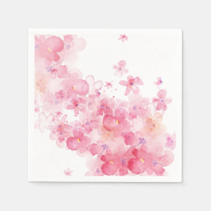 Serviette En Papier Ballon assorti de ballerine rose