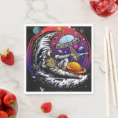 Serviette En Papier Ballons (En situation)