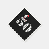 Serviette En Papier Ballons de fête du 50e anniversaire (Coin)