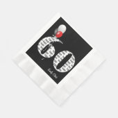 Serviette En Papier Ballons de fête du 60e anniversaire (Coin)