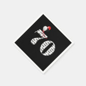 Serviette En Papier Ballons de fête du 70e anniversaire (Coin)