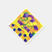 Serviette En Papier Ballons de serviettes de l'année bissextile (Coin)