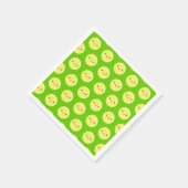 Serviette En Papier Ballons de tennis de Kawaii (Coin)