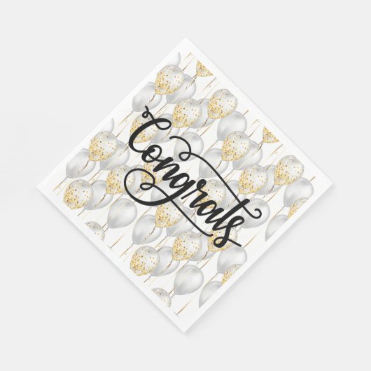 Serviette En Papier Ballons du Félicat (Coin)