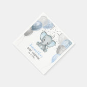 Serviette En Papier Ballons éléphants Baby showers mignons (Coin)