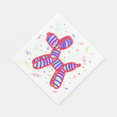 Serviette En Papier Balloon Dogs Party (Coin)