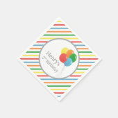 Serviette En Papier Balloon Papier d'anniversaire serviettes, Neutre g (Coin)