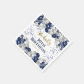 Serviette En Papier Balloons de la marine du 30e anniversaire (Coin)