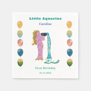 Serviette En Papier Balloons et décorations artistiques pour anniversa
