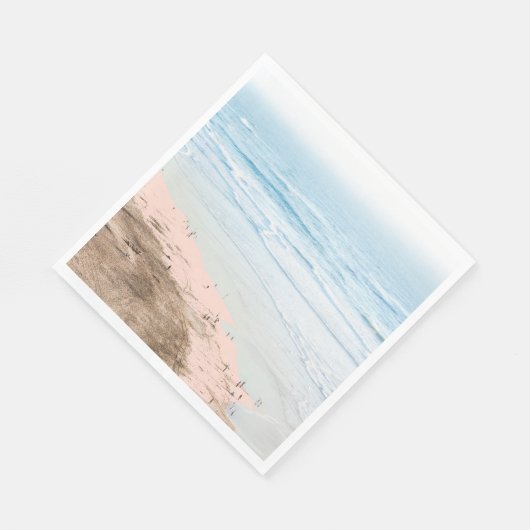 Serviette En Papier Balnéaire (Coin)