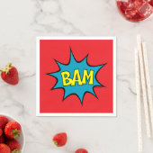 Serviette En Papier Bam ! (En situation)