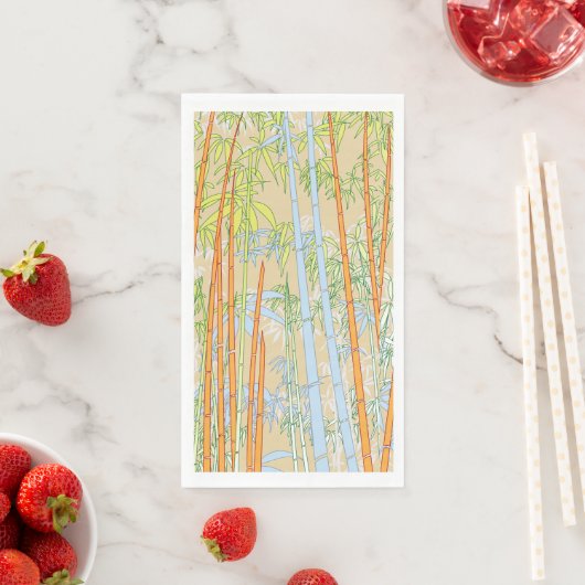 Serviette En Papier Bamboo 2 (En situation)