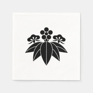 Serviette En Papier Bambou de pin à la Gentienne