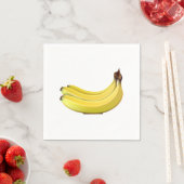 Serviette En Papier Bande De Bananes (En situation)