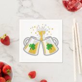Serviette En Papier Bande de bière (En situation)