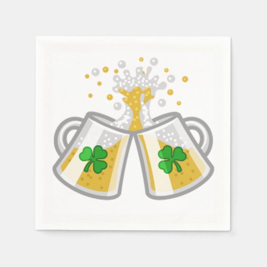 Serviette En Papier Bande de bière (Devant)