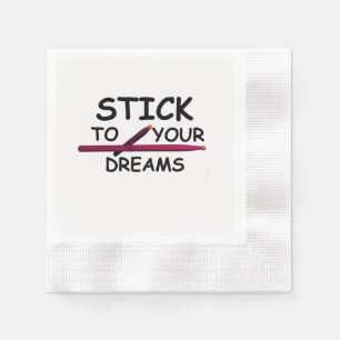 Serviette En Papier Bande de musicien de batteur de tambour dinant le