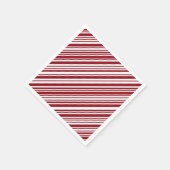 Serviette En Papier Bande de Sucre de canne simple (Coin)