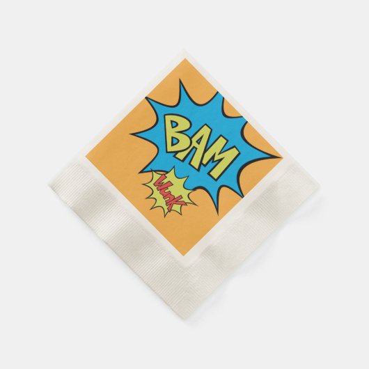 Serviette En Papier Bande dessinée Bam Balloon (Coin)