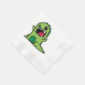 Serviette En Papier Bande dessinée de dinosaure de bébé (Coin)
