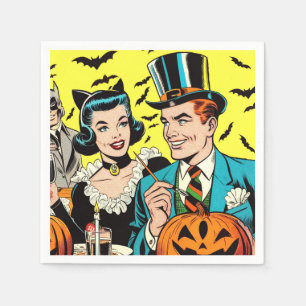 Serviette En Papier Bande dessinée d'Halloween