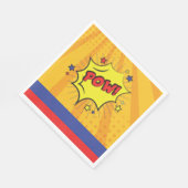 Serviette En Papier Bande dessinée Superhero Anniversaire unique pour  (Coin)