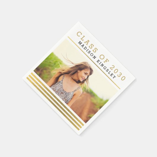 Serviette En Papier Bandes classiques - serviettes de peintures (Coin)