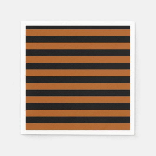 Serviette En Papier Bandes d'Halloween (Devant)