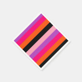 Serviette En Papier Bandes d'Halloween contemporaines (Coin)