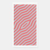 Serviette En Papier Bandes diagonales symétriques arrière - plan 5 (Devant)