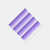Serviette En Papier Bandes d'ombre violette (Coin)