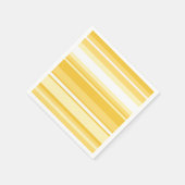 Serviette En Papier Bandes jaunes (Coin)