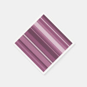Serviette En Papier Bandes mauves (Coin)
