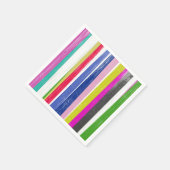 Serviette En Papier Bandes verticales (Coin)