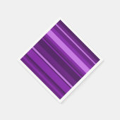 Serviette En Papier Bandes violettes (Coin)