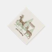 Serviette En Papier Bang ! C'Est Juste Du Raisonnement ! Humour de cha (Coin)